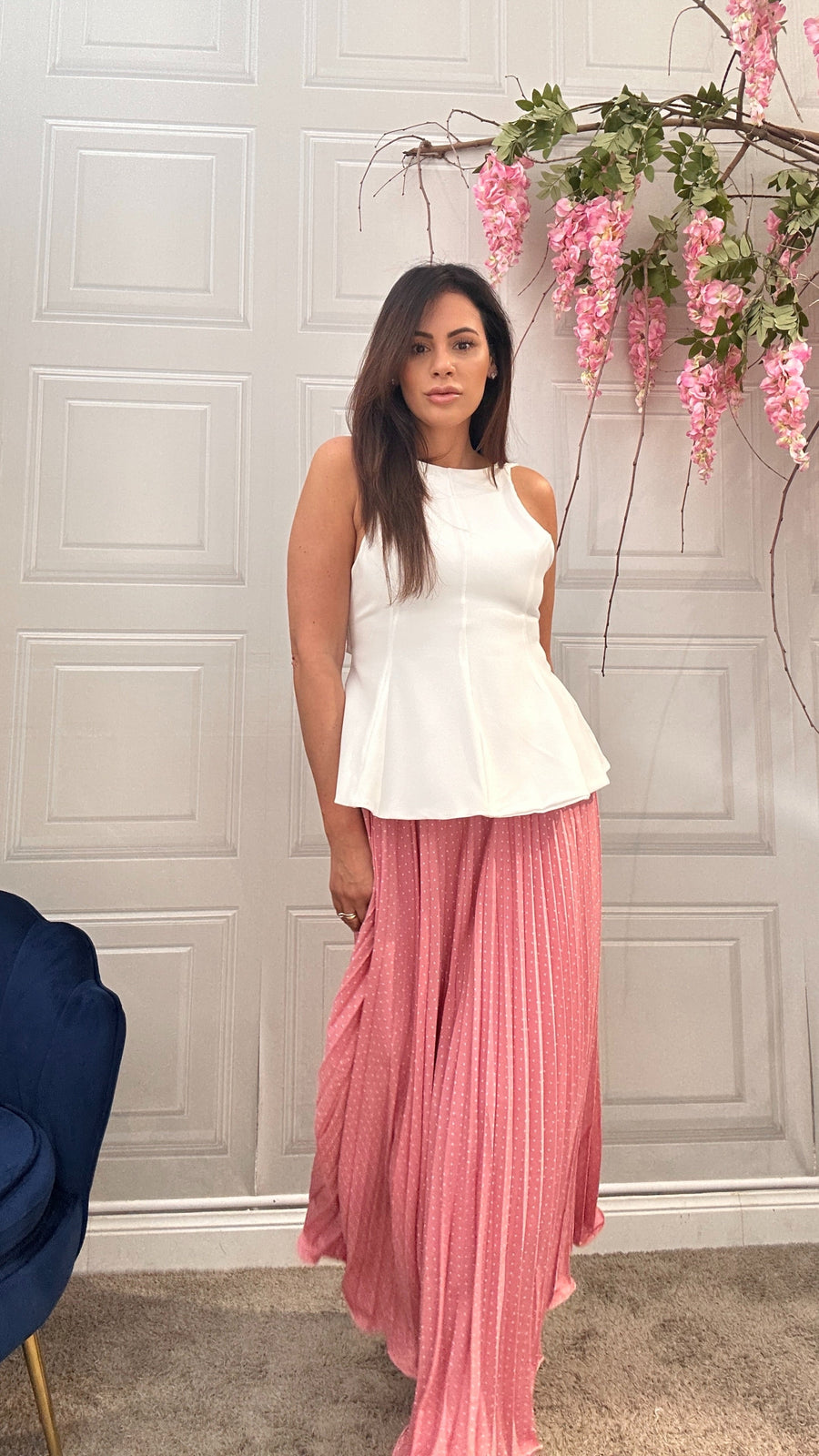 Modesta Milano™ | Canotta Paris bianca