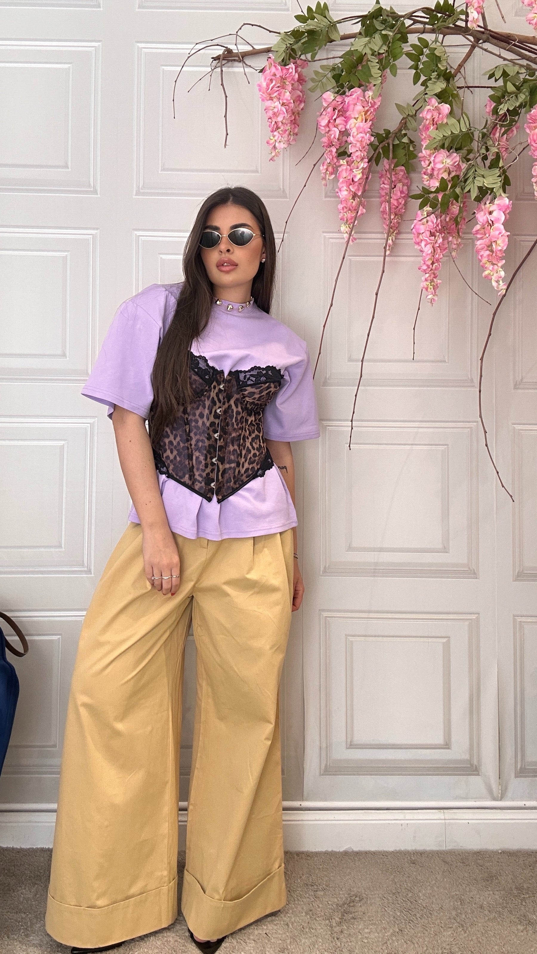 Modesta Milano™ | Pantalone Egipt Beige
