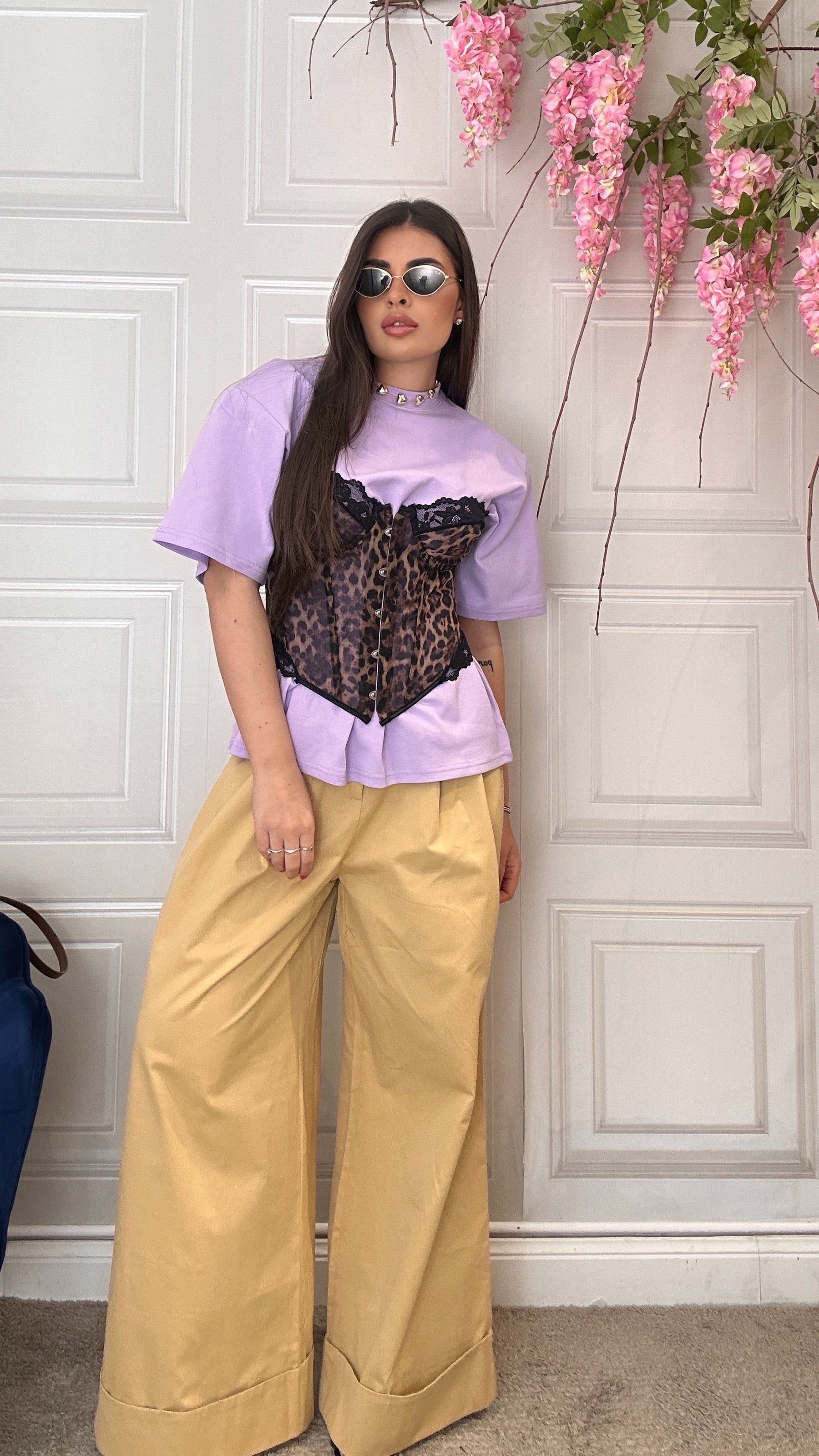 Modesta Milano™ | Pantalone Egipt Beige