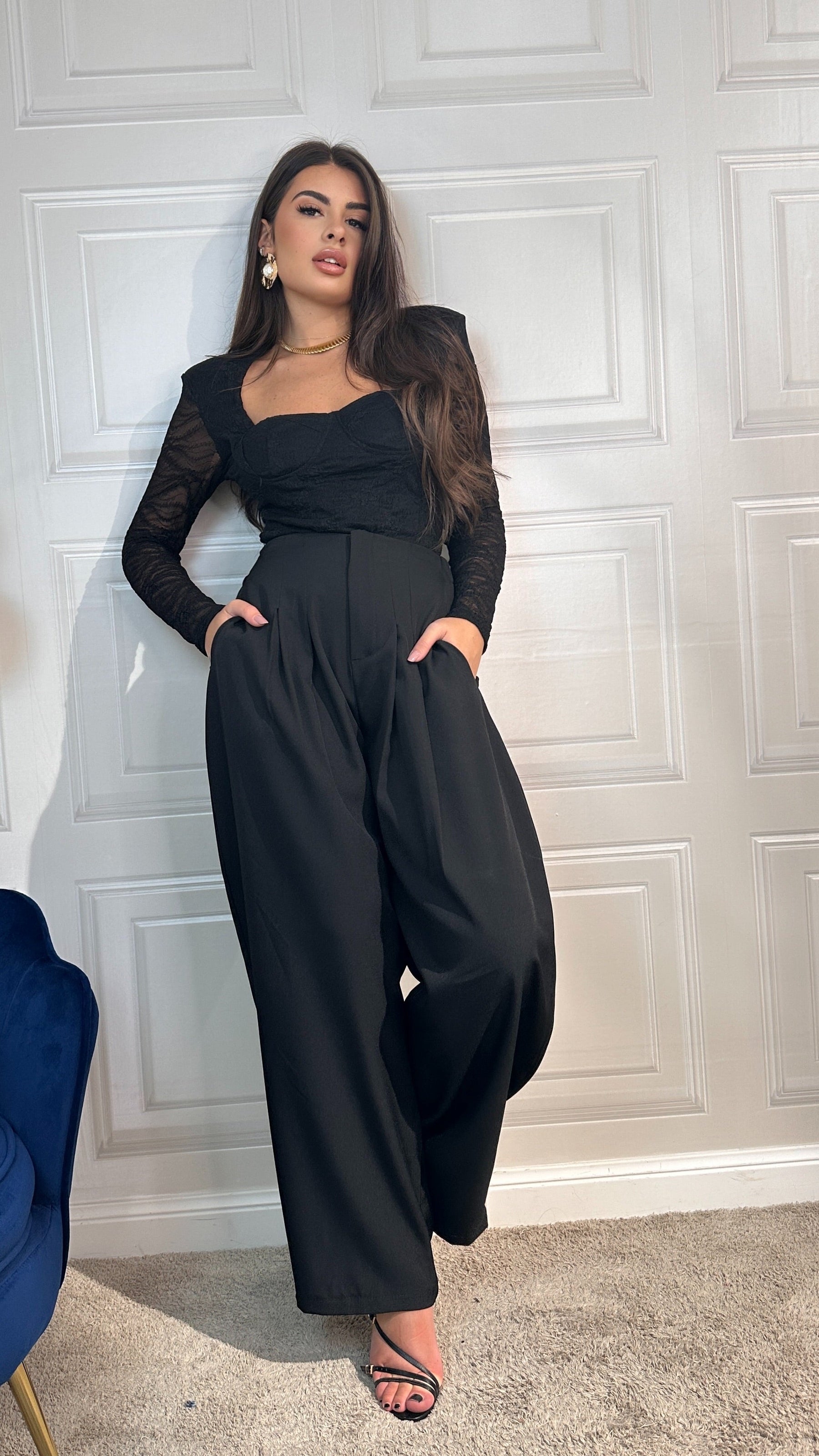 Modesta Milano™ | Maglia Afrodite Nera