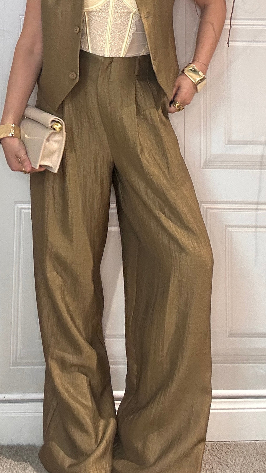 Modesta Milano™ | Pantalone Adriana Bronzo pa64/26