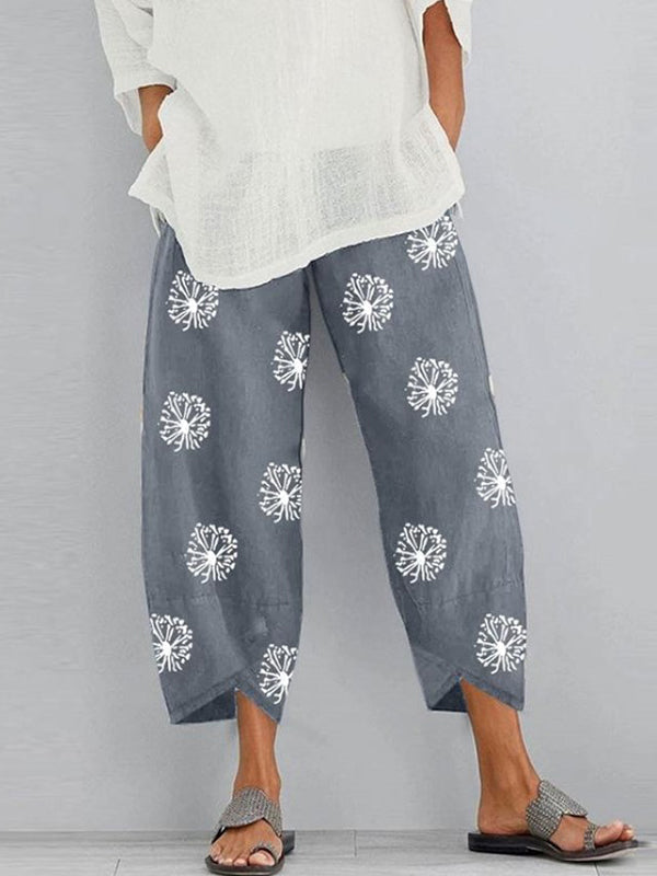Livia | Pantaloni Floreali
