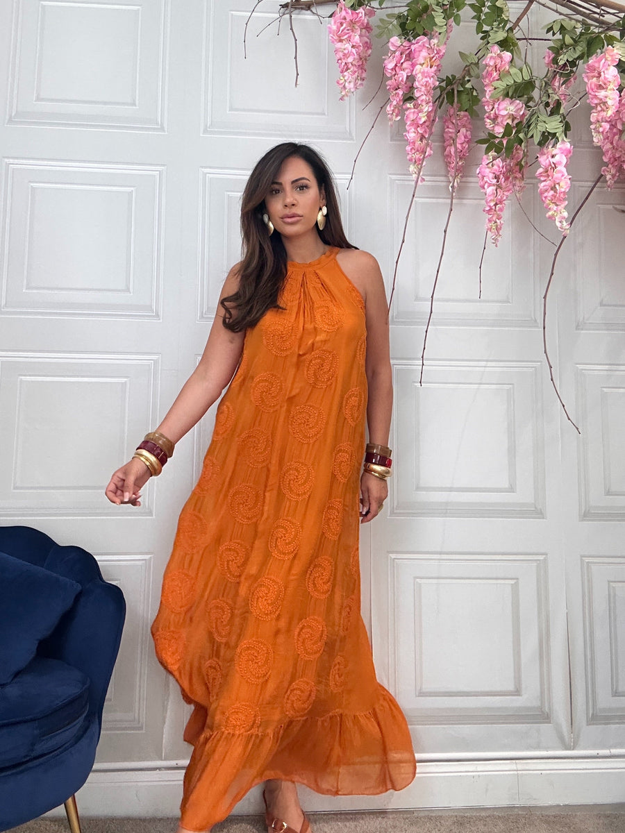 Modesta Milano™ | Abito Marrakech  2.0 Arancione