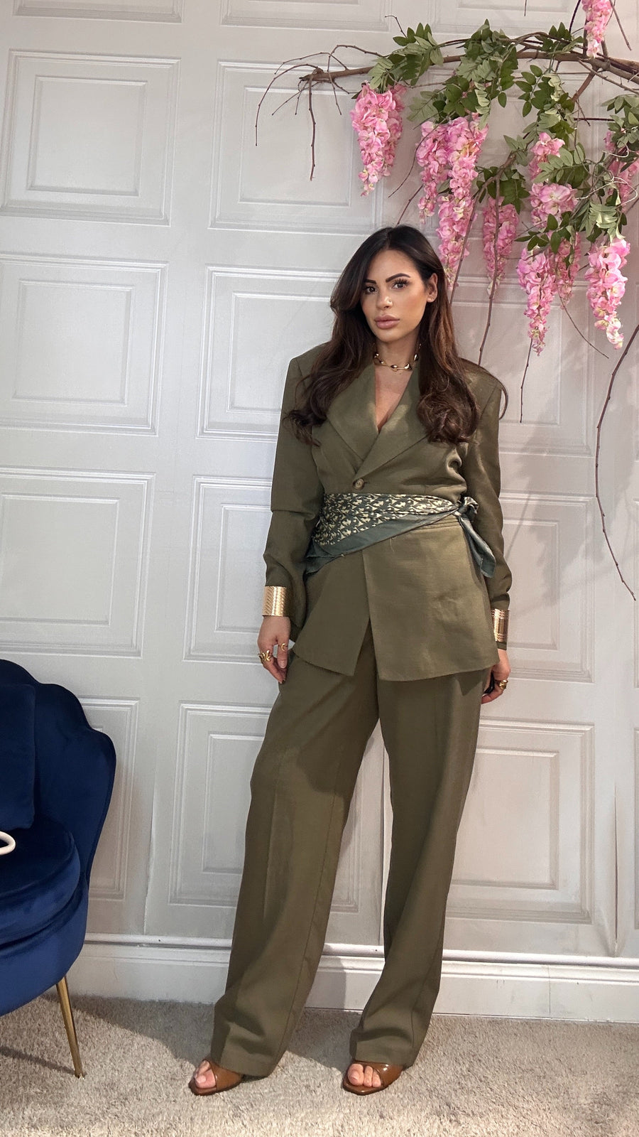 Modesta Milano™ | Pantalone Stefany verde  PA66/26