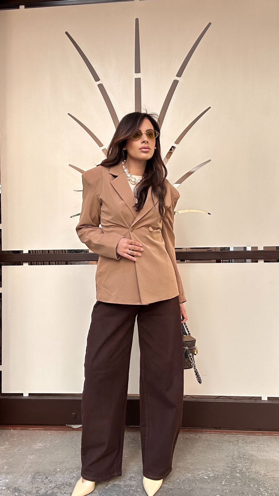 Modesta Milano™ | Jeans Brown