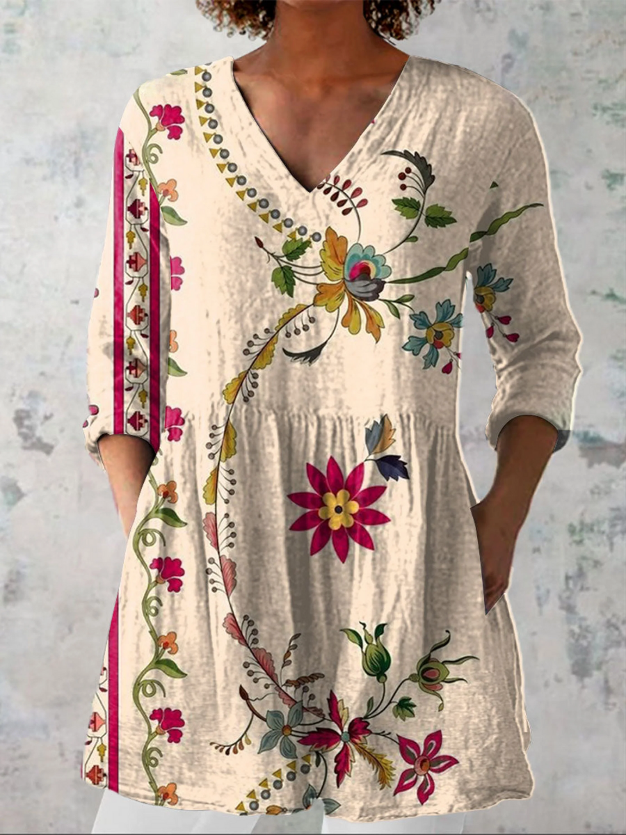 Mafrina | Blusa Lunga Floreale