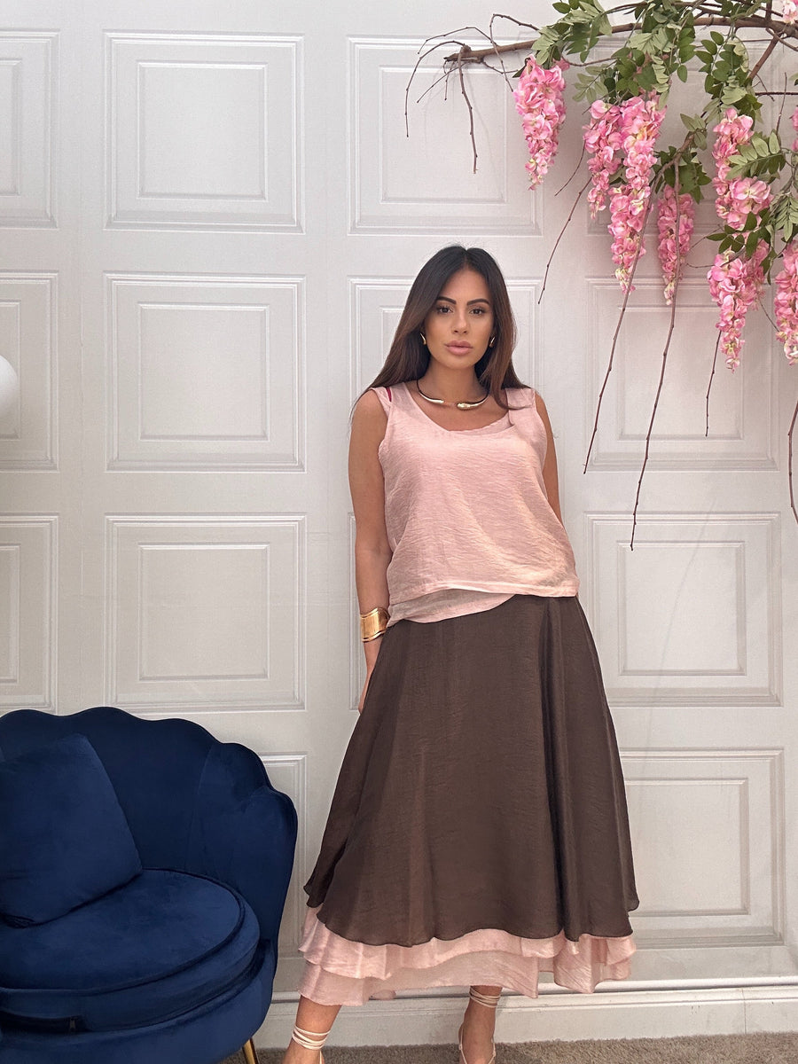 Modesta Milano™ | Doppio Top Anita rosa