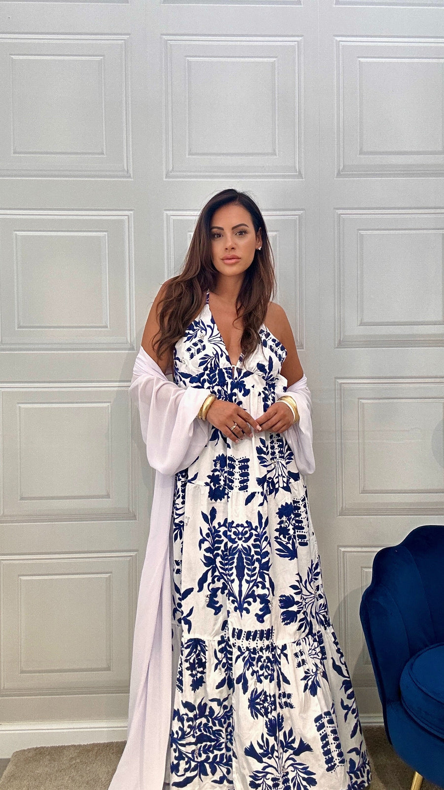 Modesta Milano™ | Abito Blu mare
