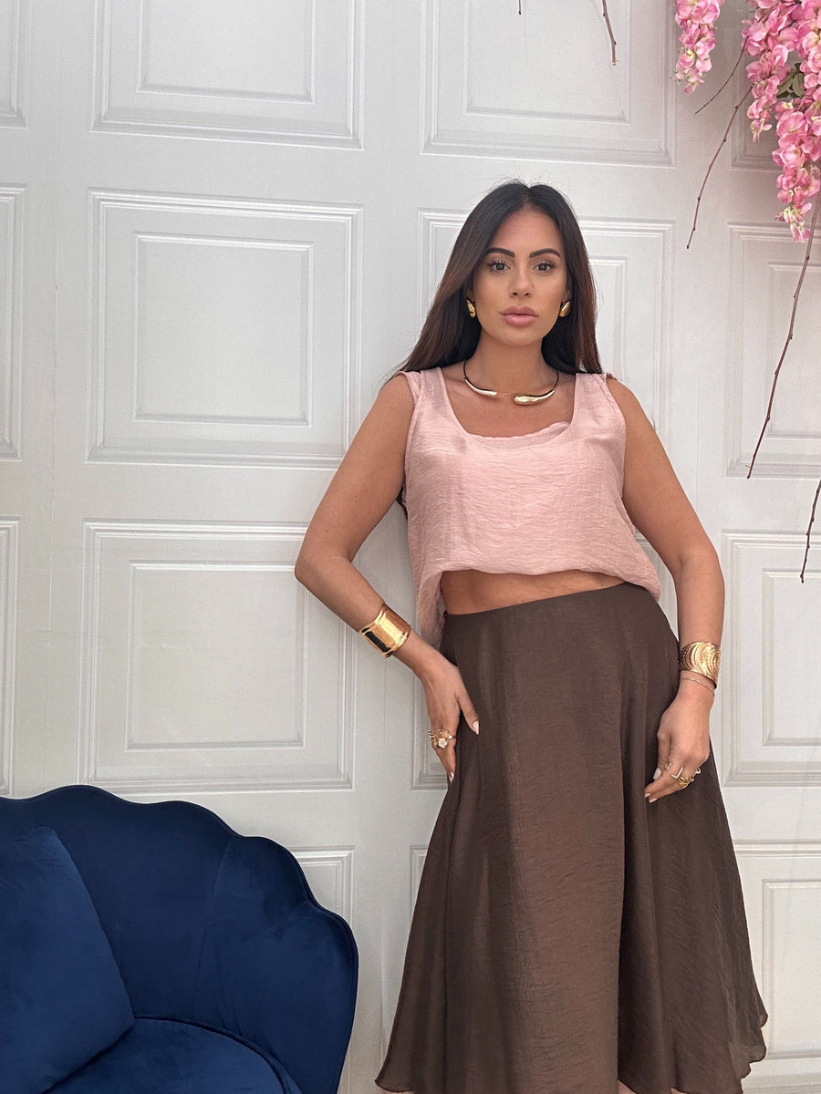 Modesta Milano™ | Doppio Top Anita rosa