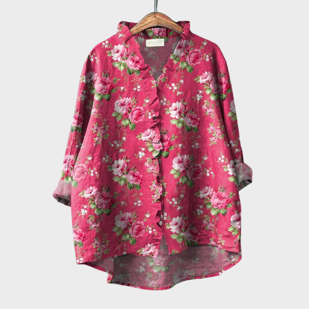 Tara | Elegante Camicia Estiva in Lino
