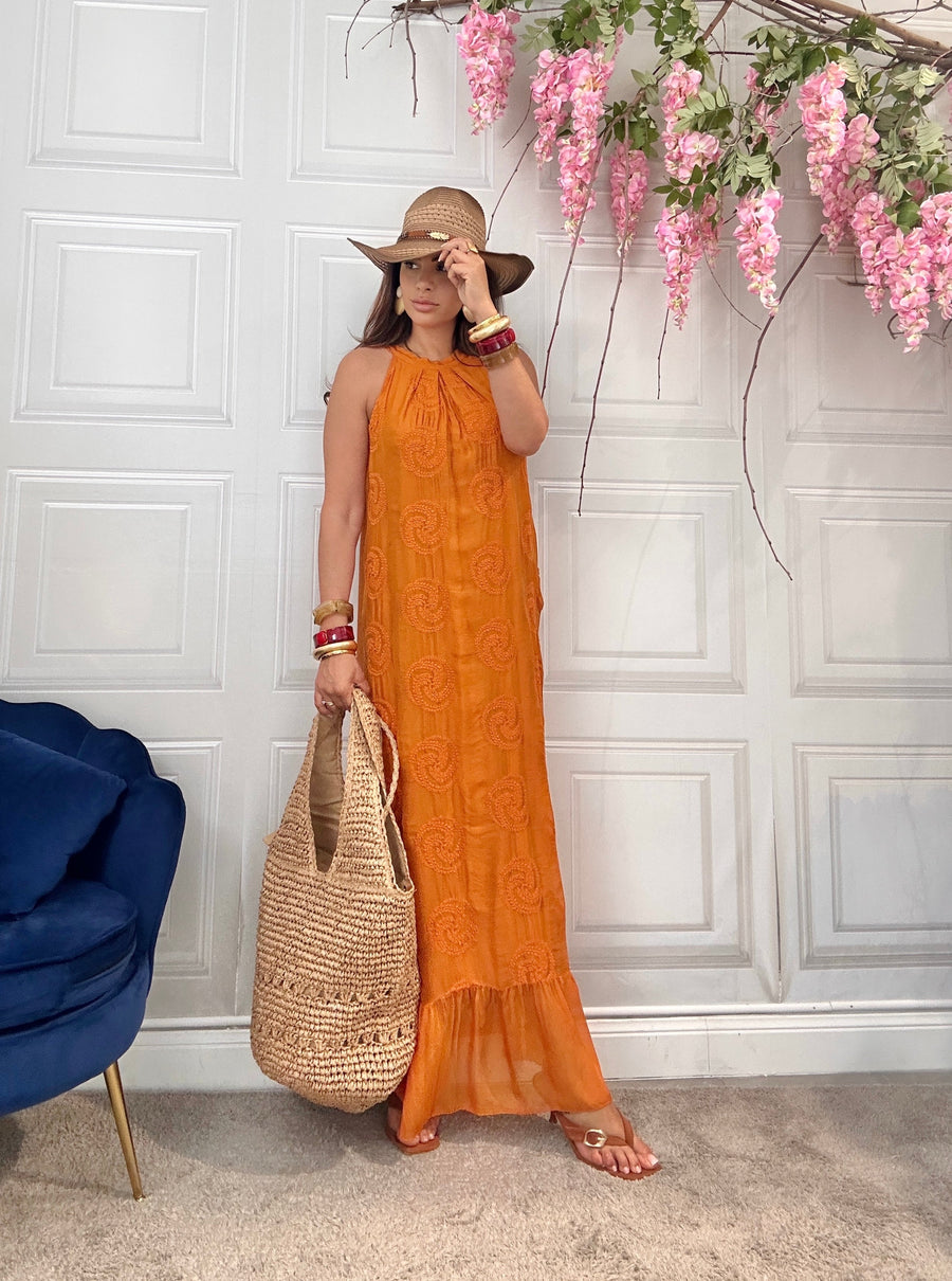 Modesta Milano™ | Abito Marrakech  2.0 Arancione