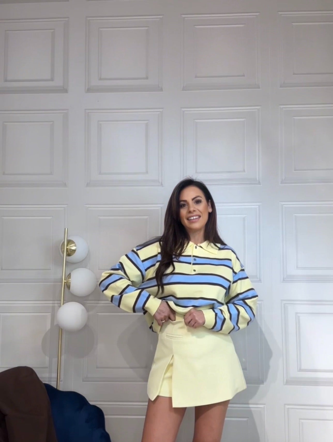 Modesta Milano™ | Maglia Polo Frida Gialla