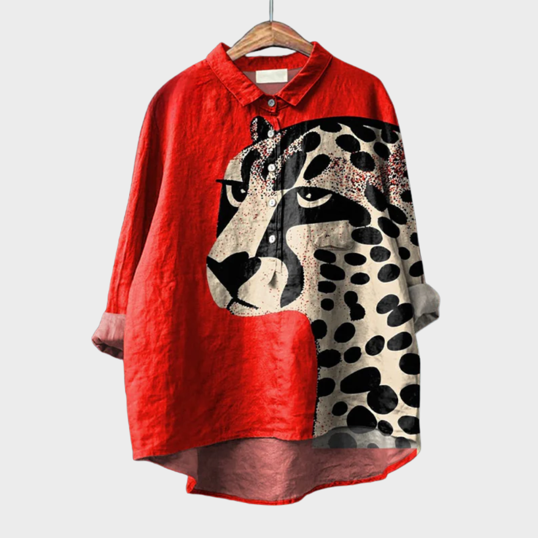 Nala | Elegante Blusa Estiva in Lino