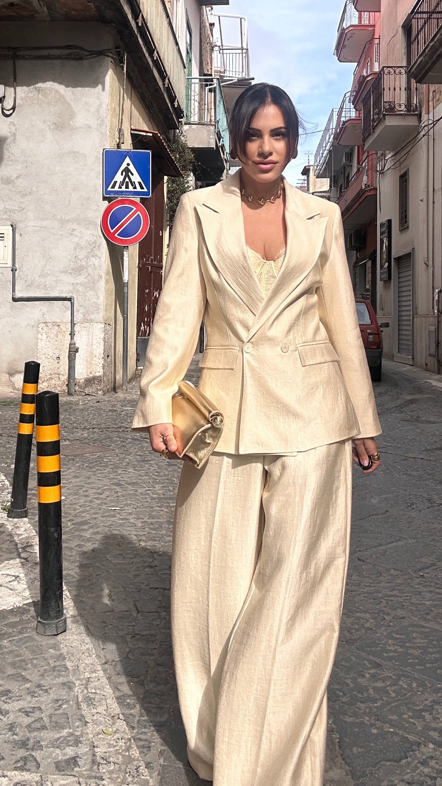 Modesta Milano™ | Giacca Adriana Panna