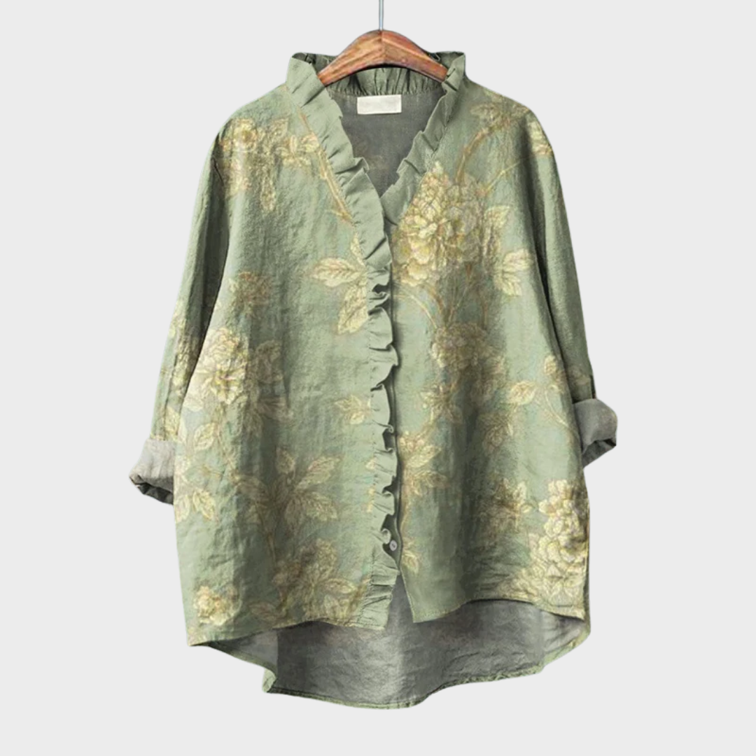 Rosalinde | Elegante Blusa Estiva in Lino