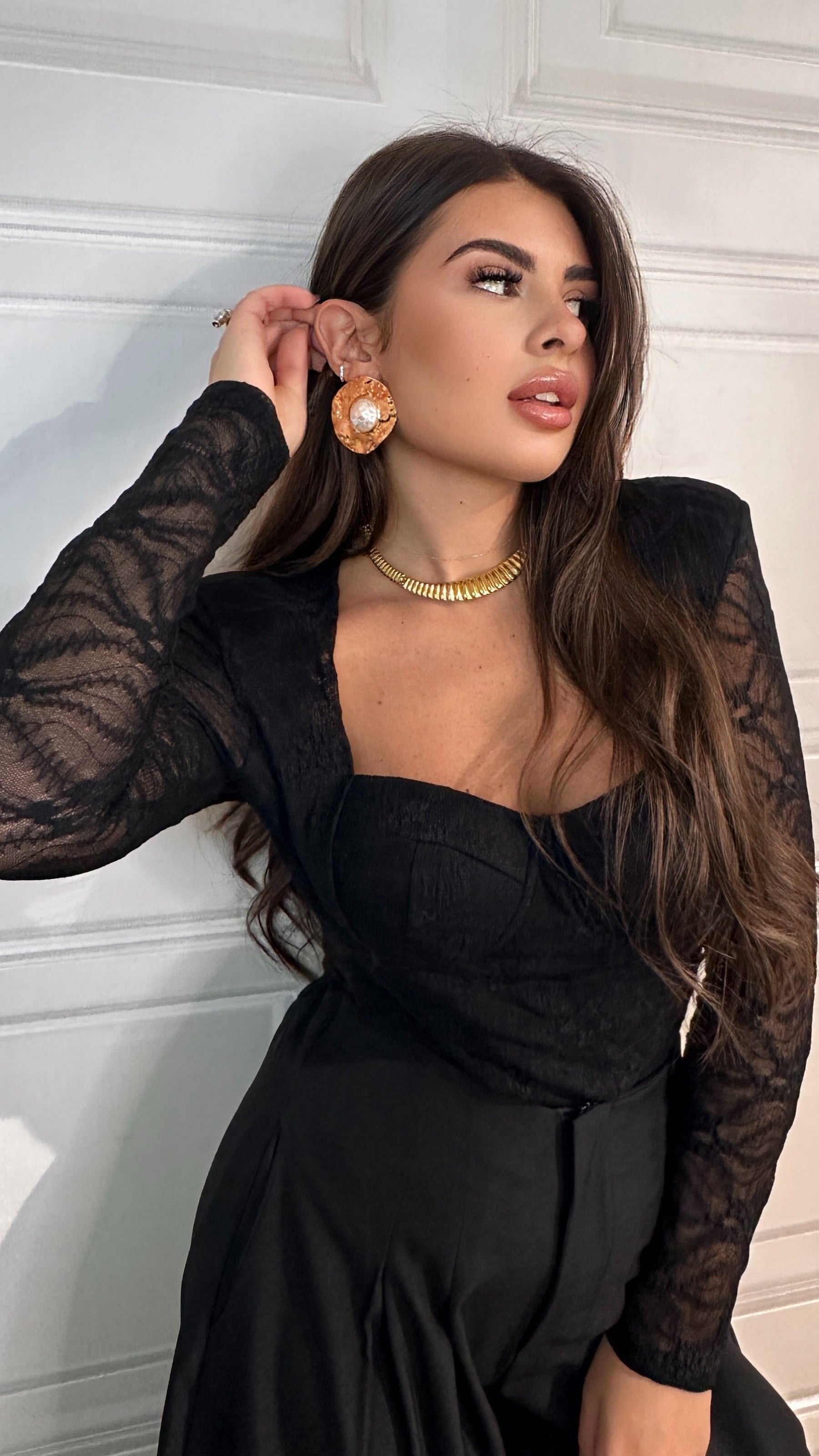 Modesta Milano™ | Maglia Afrodite Nera