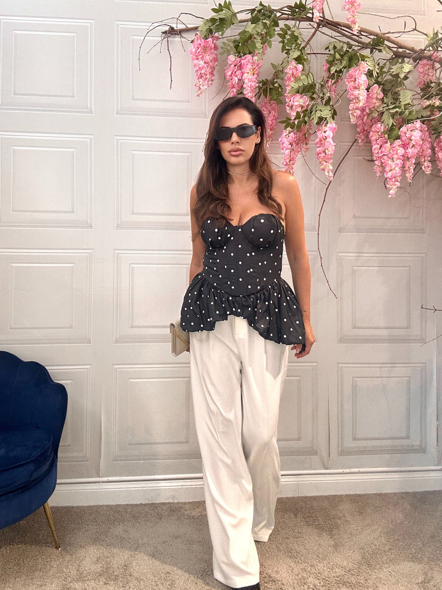 Modesta Milano™ | Pantalone Carmen Bianco