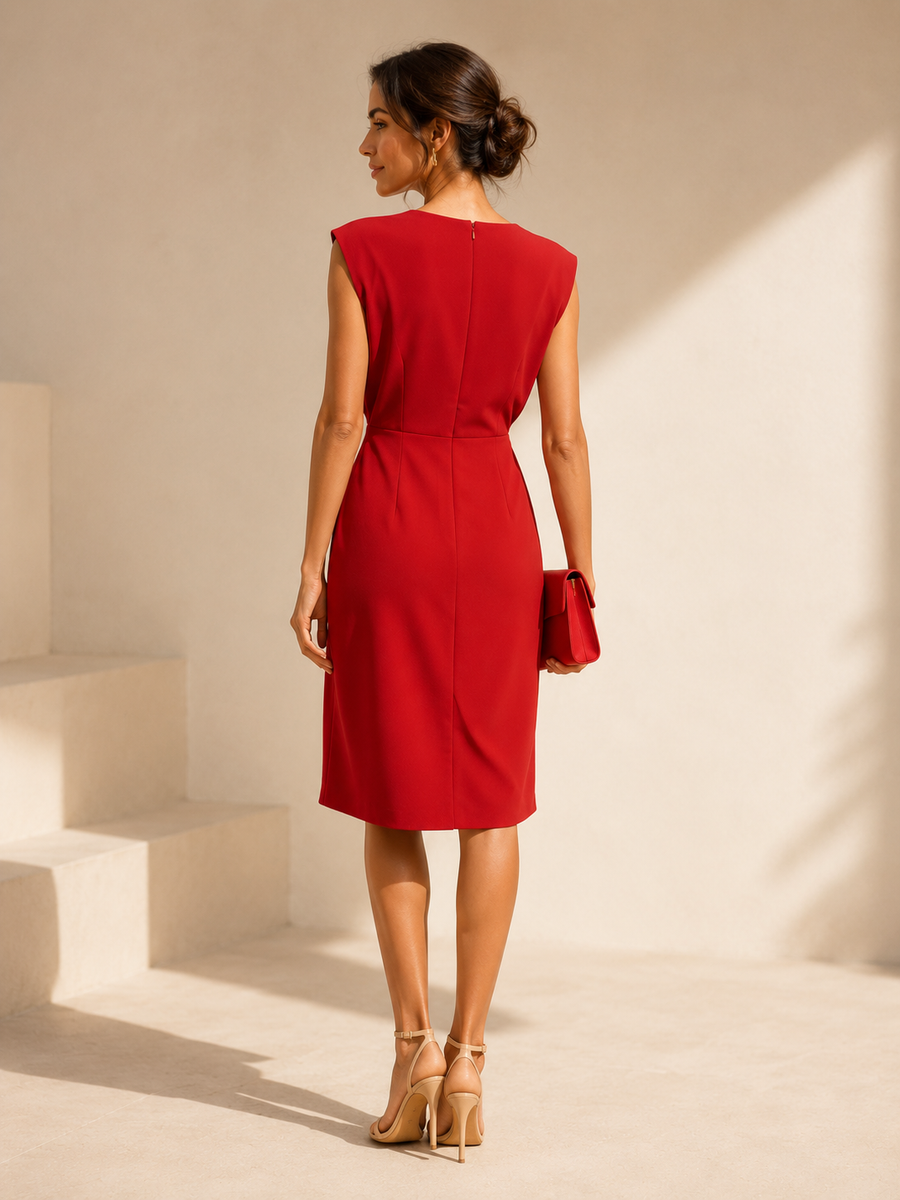 Josephine | Abito Midi Drappeggiato