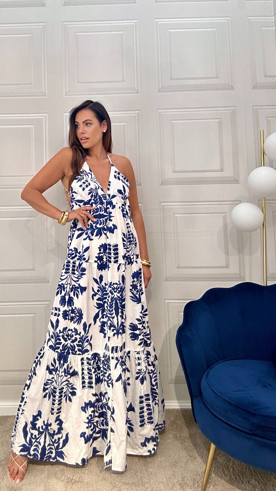 Modesta Milano™ | Abito Blu mare