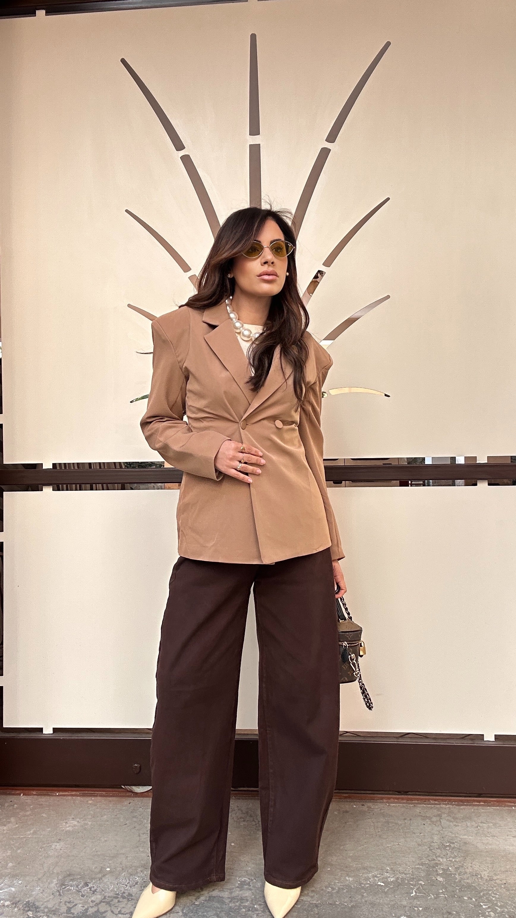 Modesta Milano™ | Giacca camel Serena