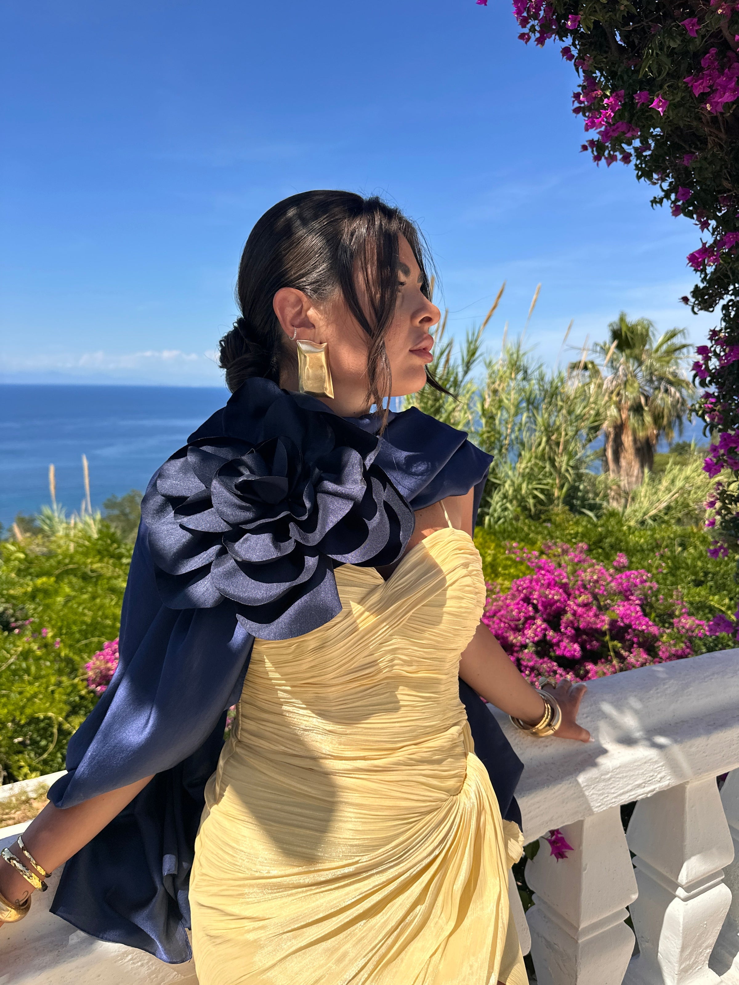 Modesta Milano™ | Maxi spilla Blu