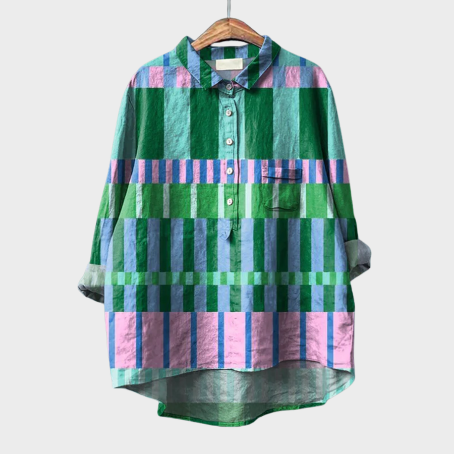 Ámbar | Elegante Blusa Estiva in Lino