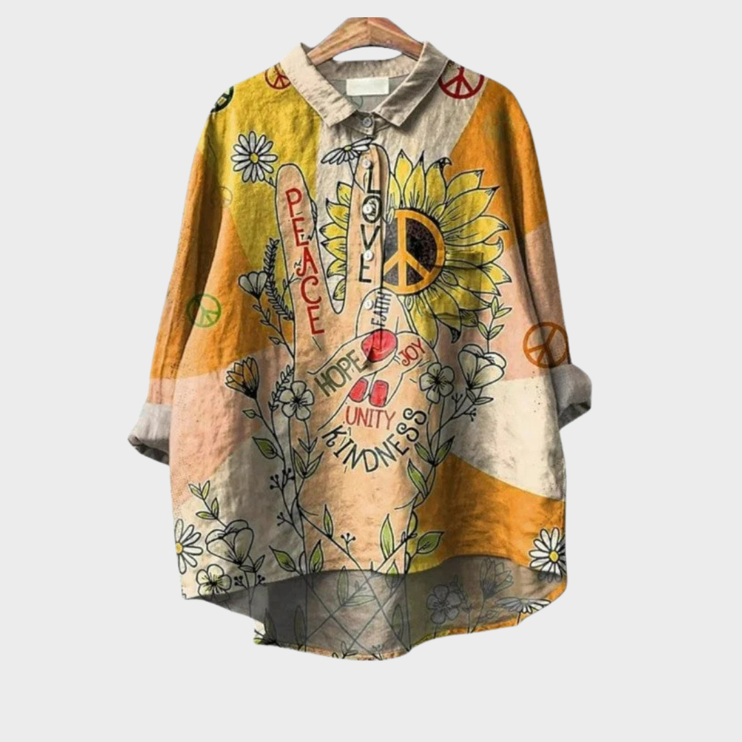 Coline | Elegante Camicia Estiva in Lino