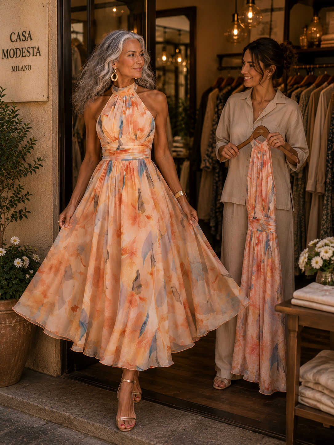 Sienna | Elegante Abito Maxi